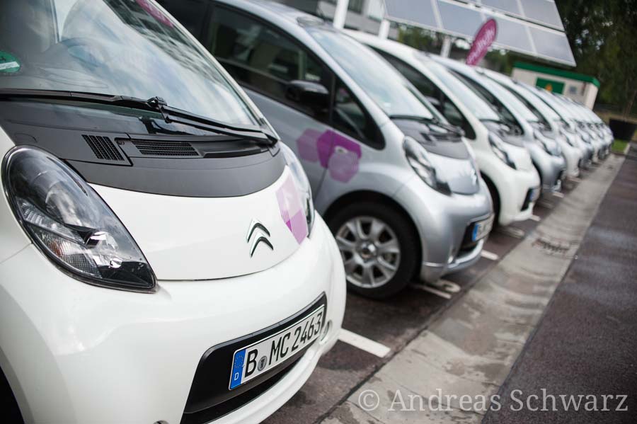 Citroen im Fokus beim Pressetermin in Schöneberg am Gasometer