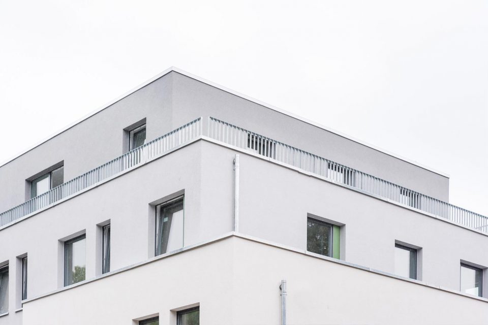 Fassade vom Haus in Thüringen Studentenapartments