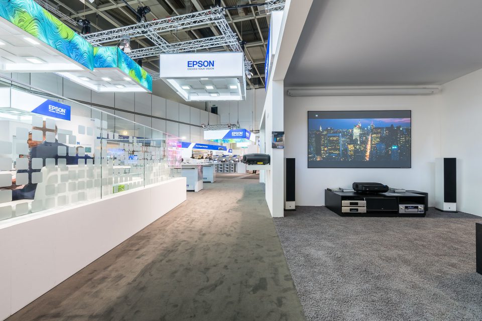 Messefotografie von Epson bei der IFA 2017