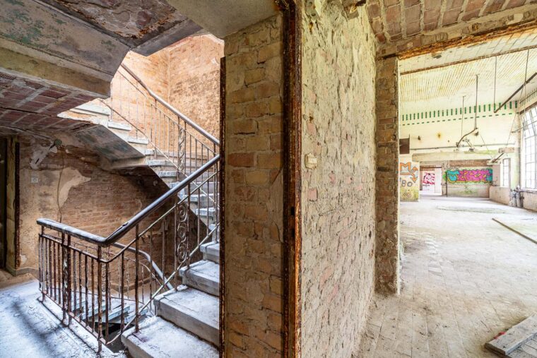 Lost place in Beelitz Heilstätten